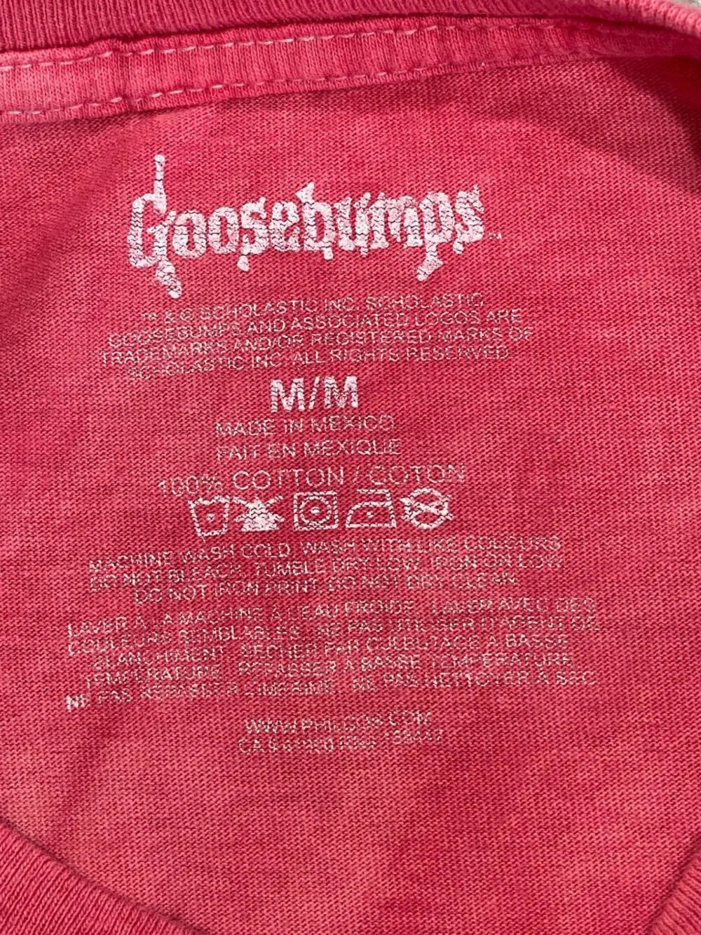 Goosebumps Slappy Night of the Living Dummy Tie Dye Shirt M R.L. Stine